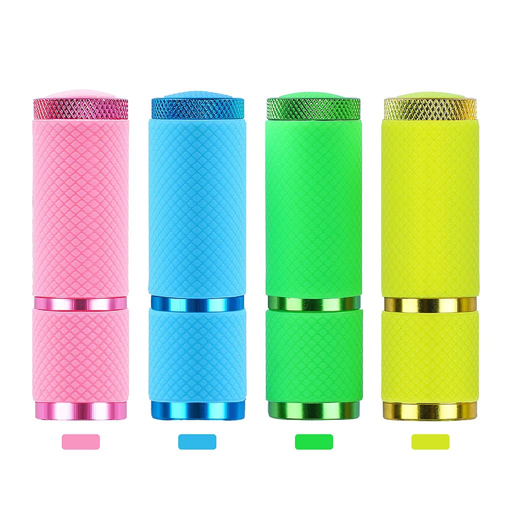 9 LED Beads Curing Polish Gel Ice Varnish Lamp Led Dryer Lamp Portable Handheld Art Press Light
