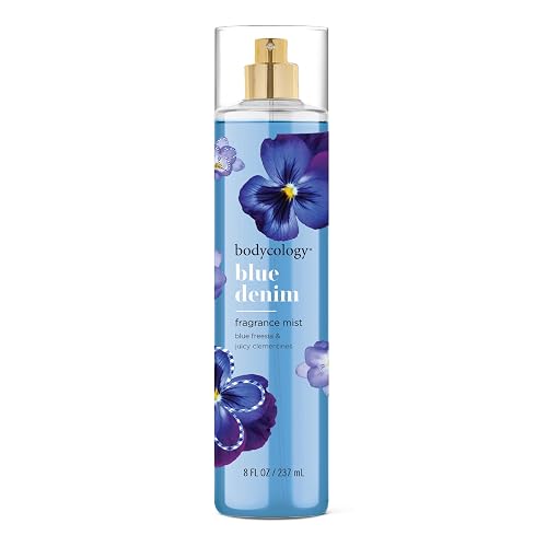 Bodycology Long-Lasting Fragrance Body Mist, Blue Denim 8 fl oz