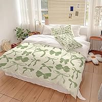 Vista 18 de Juego de funda de edredón bohemio colorido con salida del sol, tamaño Queen, bohemio, abstracto, de mediados de siglo, naranja, funda de edredón