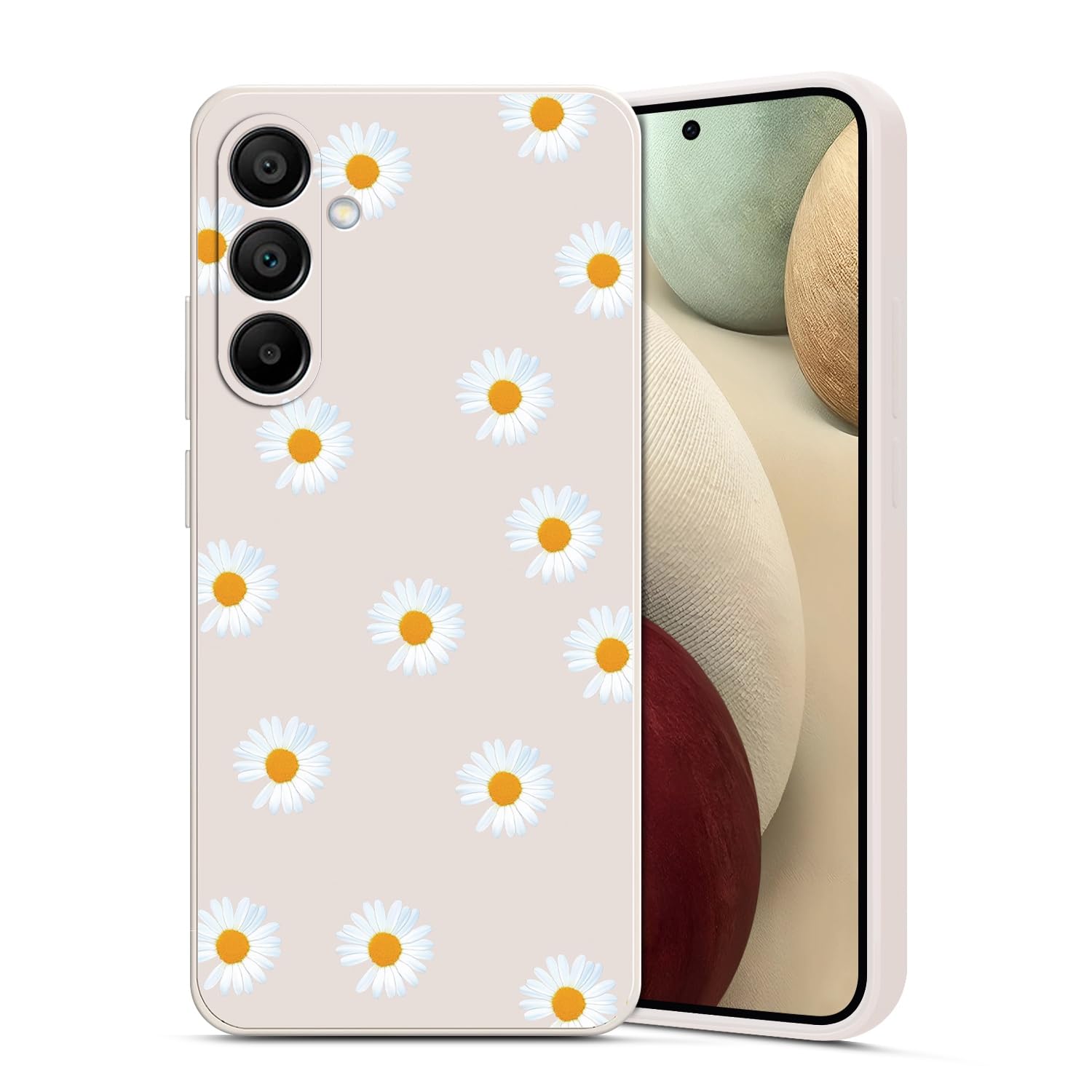 Guxira Handyhülle für Samsung Galaxy A17 5G Blumen Muster De