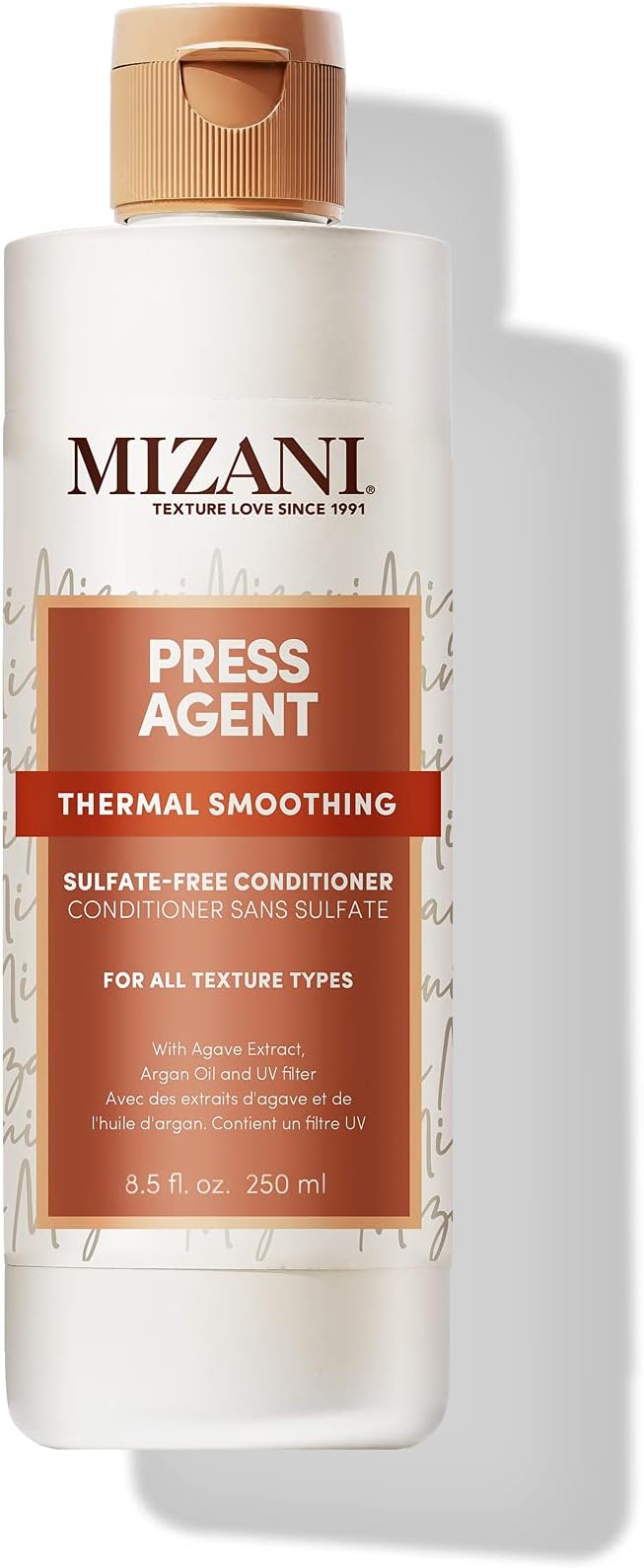 Press Agent Thermal Smoothing Sulfate-Free Conditioner, Pink Grapefruit, juicy Mandarin with a floral medley of Jasmine, Rose & Freesia, ending on notes of Musk & Wood., 8.5 fl. oz