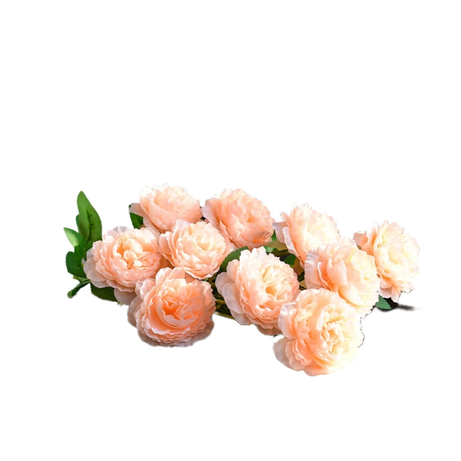 FCHXXDAD Simulated Peony Bouquet Festival Wedding Flower Branch Wall Decoration