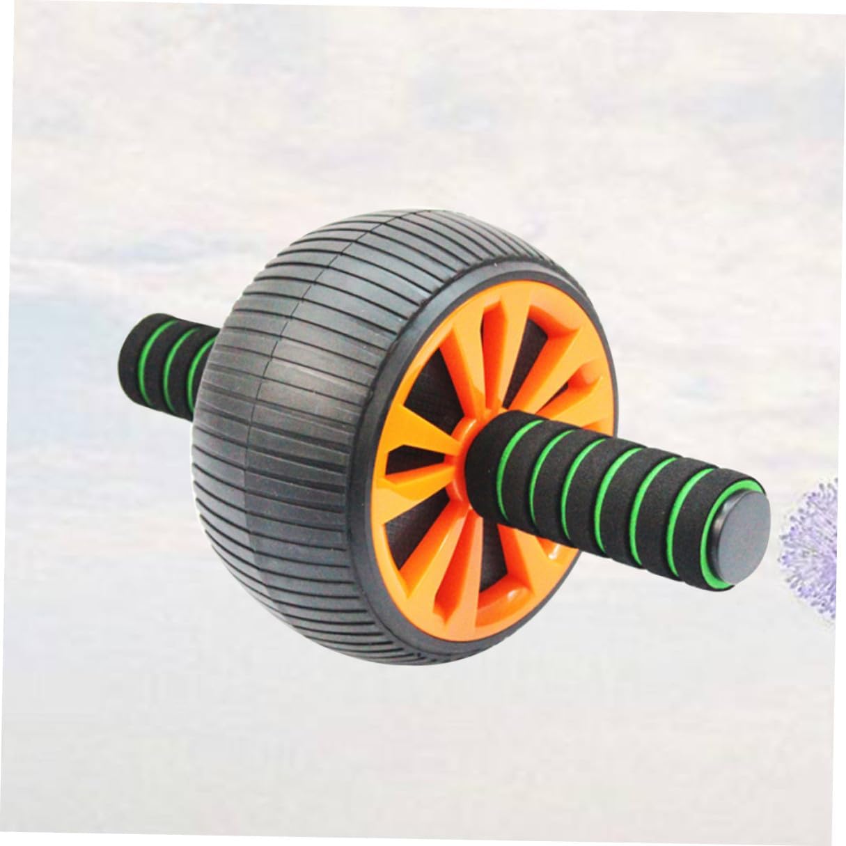 Ciieeo Non-slip Abdominal Exercise Roller Core Workout Trainer Silent Ab Wheel for Home Fitness Muscle Training