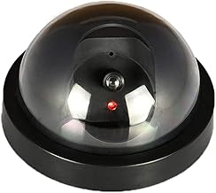 Dummy Security Camera, Fake Bullet CCTV Surveillance System with Realistic Look Recording LEDs Indoor/Outdoor Use, for Homes & Business