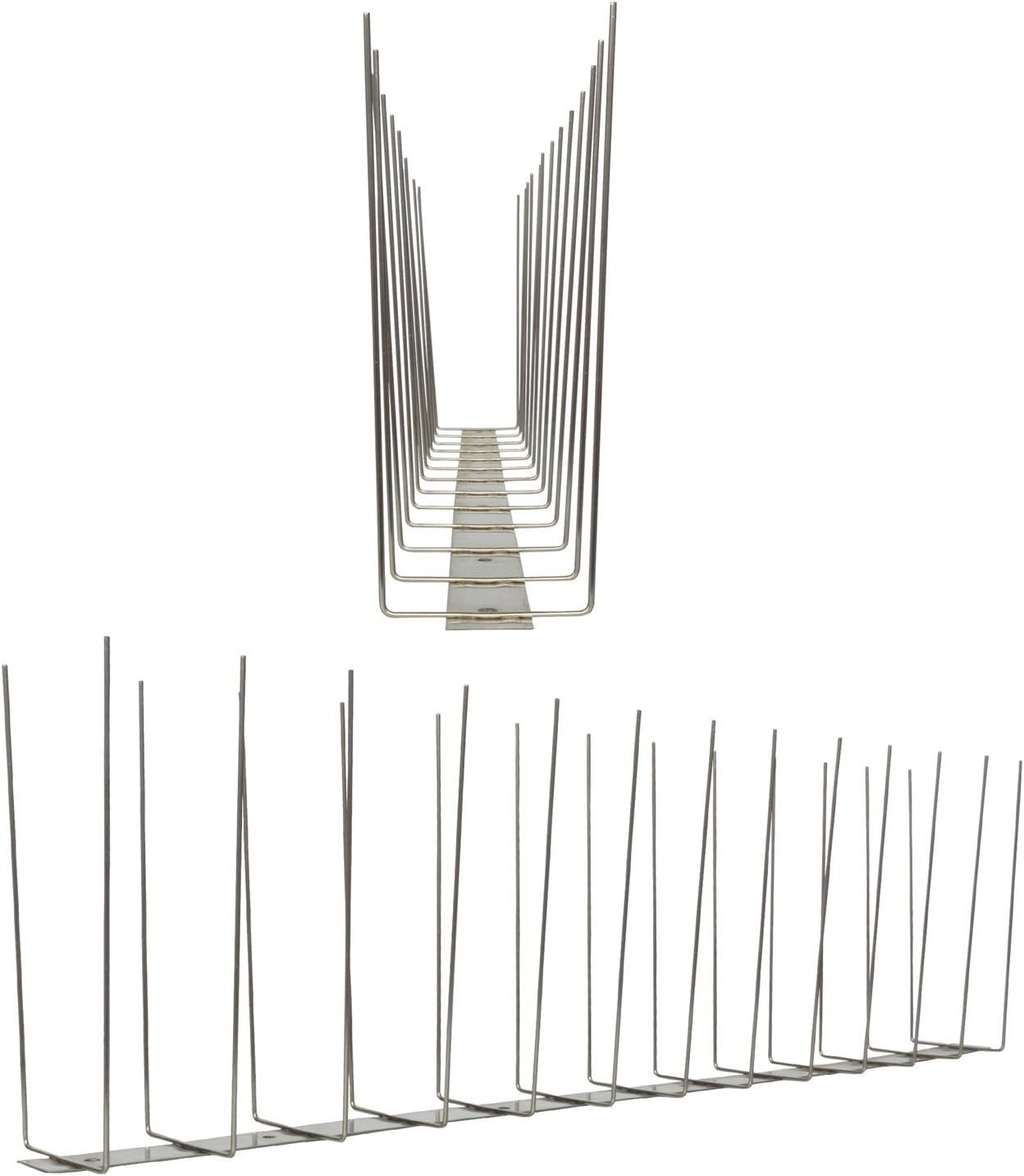 Pest and Bird Deterrent System, 1 m Pigeon Spikes on Polycarbonate
