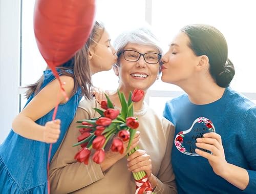 Miniatura 4 de SICOHOME Regalo para madre de parte de hija, regalo de 4 pulgadas para mamá, abuela, madrastra, primera mamá, siempre mi amiga, regalo para mamá