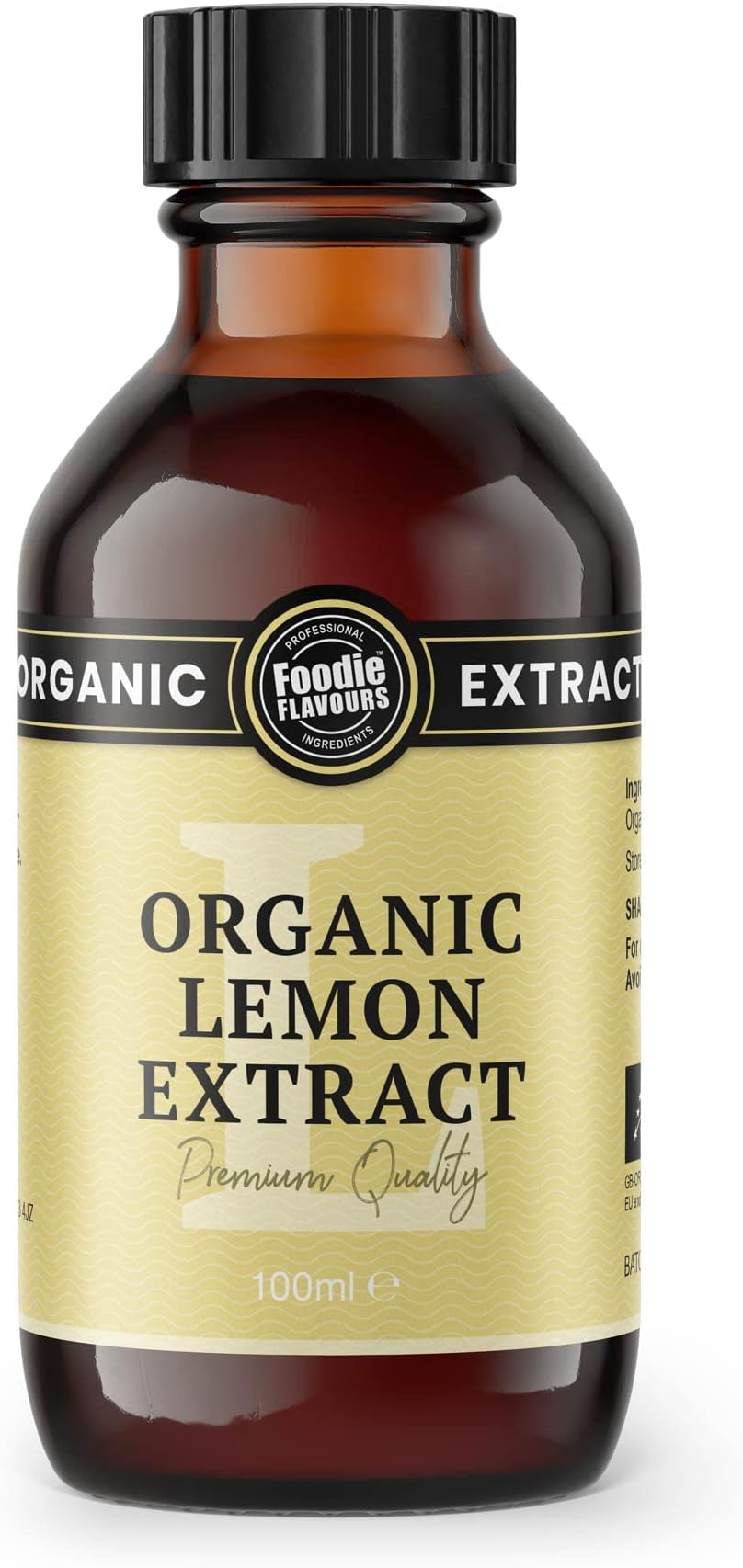 Foodie Flavours Organic Lemon Extract - 100ml