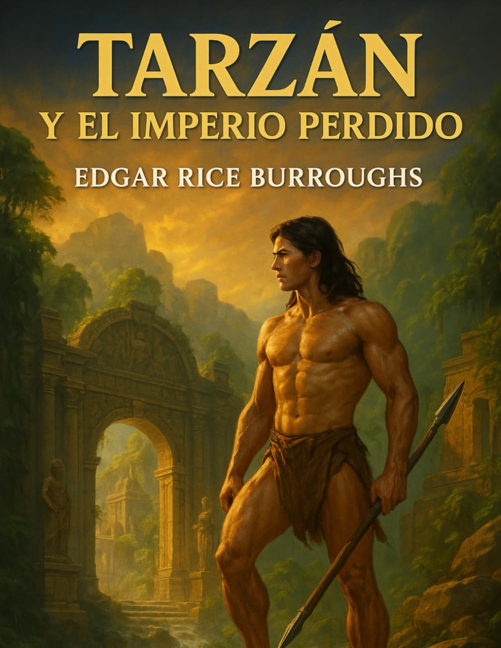 Tarzán y el Imperio Perdido: Una novela clásica de aventuras en la selva y el imperio perdido (Las Aventuras de Tarzán)
