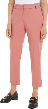 Tommy Hilfiger Women's Mid Core Slim Fit Straight Chinos