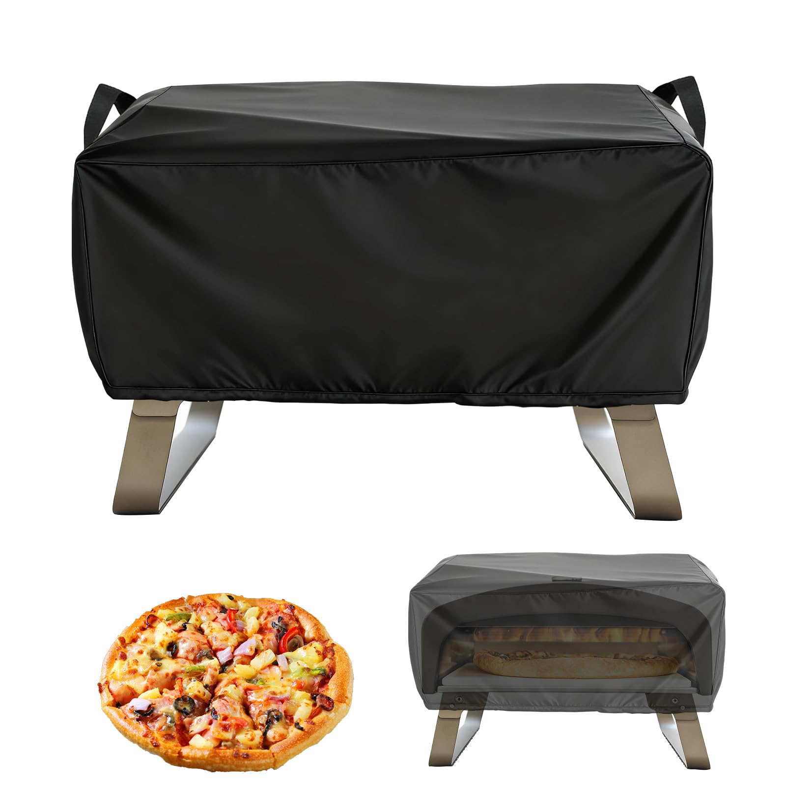 Housse Protection Plancha 55x55x27 Cm - Bâche Oxford 420D Imperméable Avec Cordon