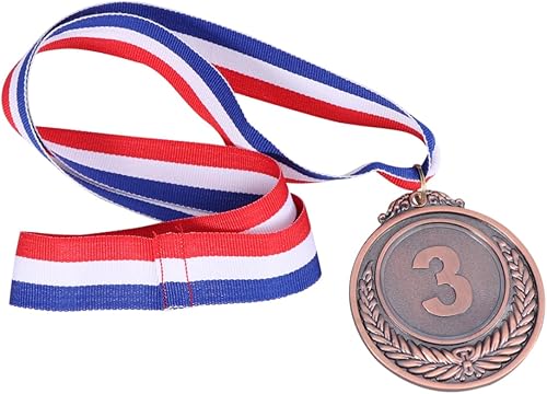 Miniatura 8 de Milisten 4 Pcs Award Medal Competition Medal Award Wheat Winner Medal Sports Medals The Medal Zinc Alloy Gold