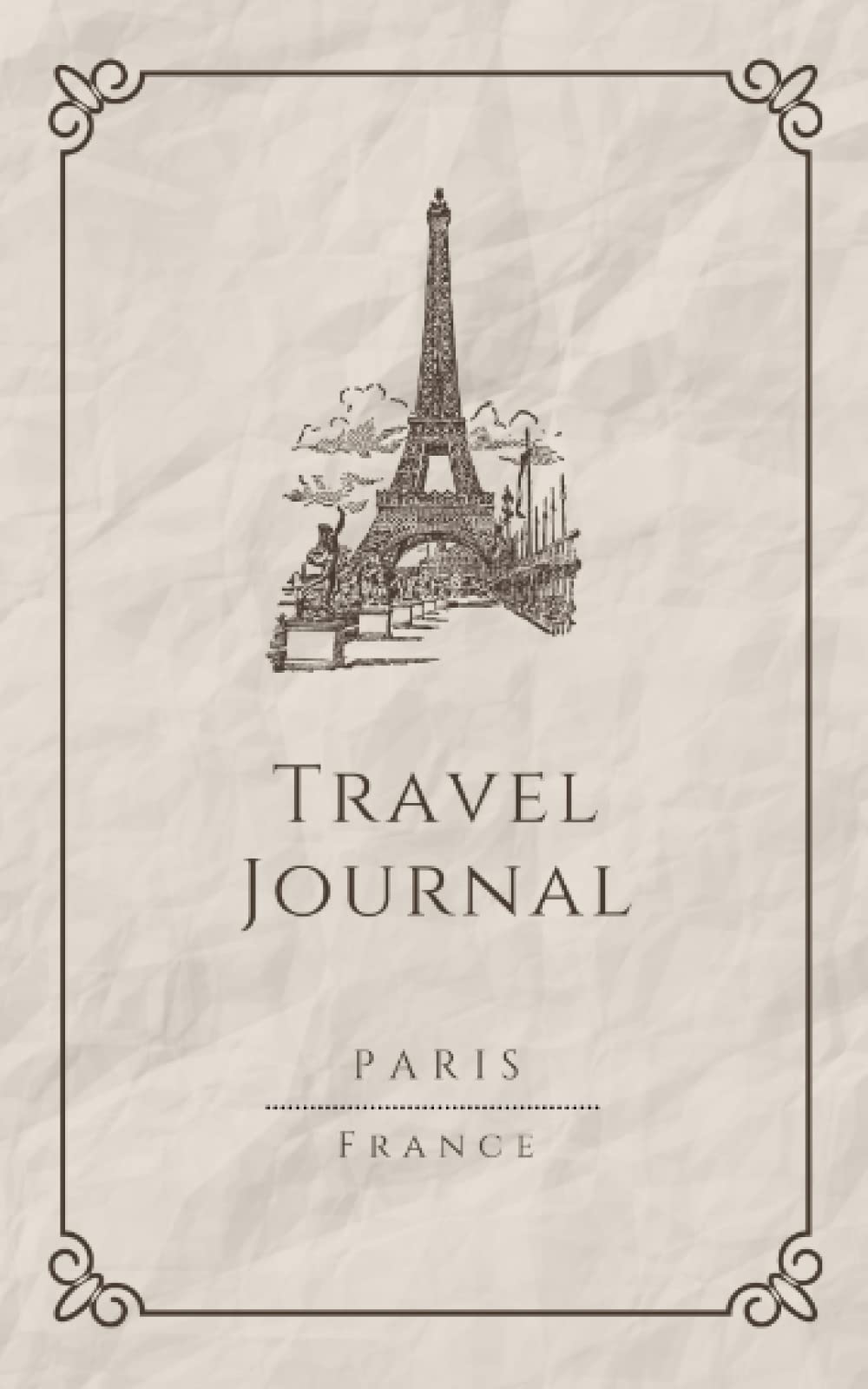 Paris Travel Journal: Memories of Paris, Pocket Trip Planner, Memory Journal Notebook, Vintage Diary for Girls in France
