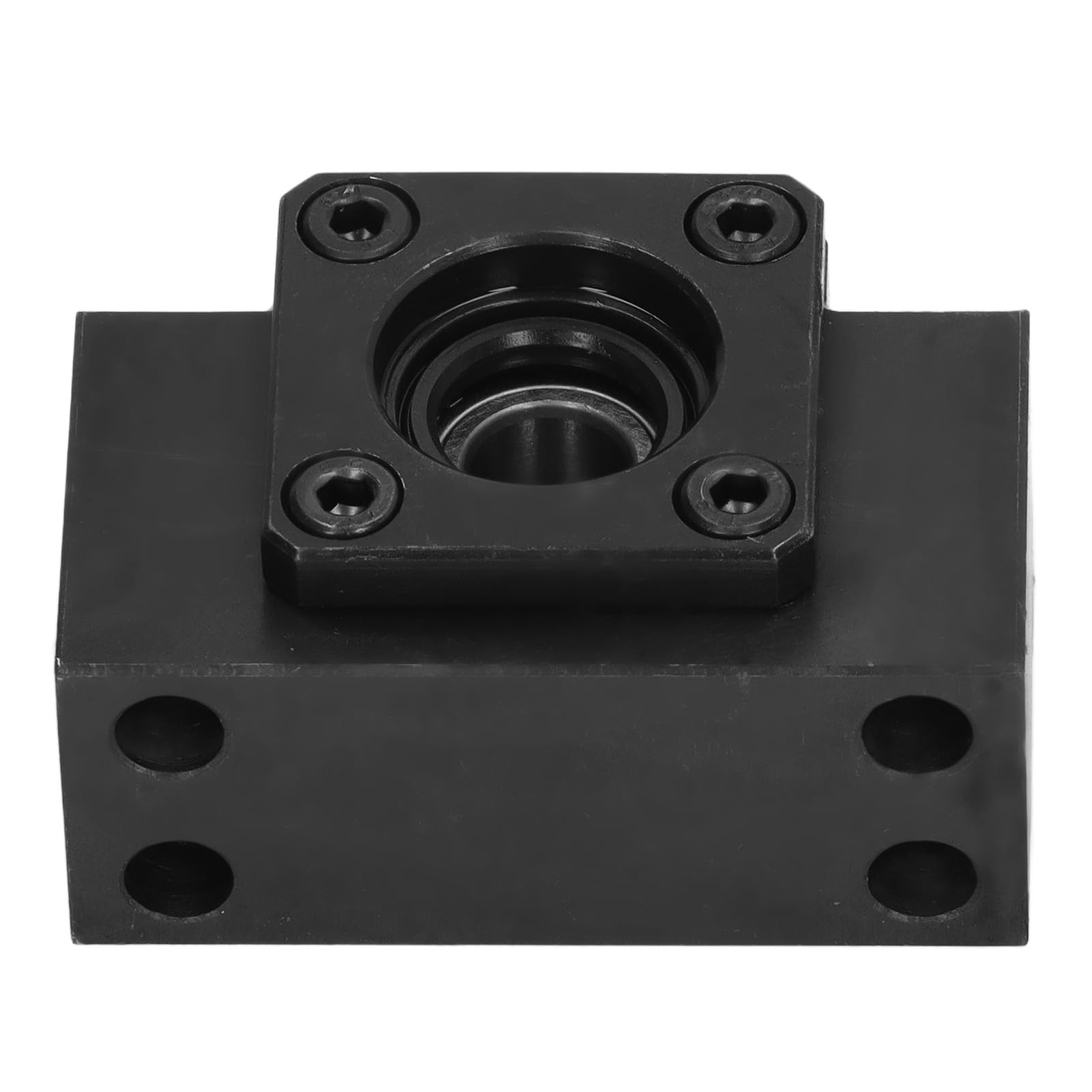 Reemplazo de soporte para husillo de bolas BK10, soporte final de husillo de bolas en acero al carbono para SFU1605 y SFU1204, precisión C7 con rodamiento de ranura profunda y