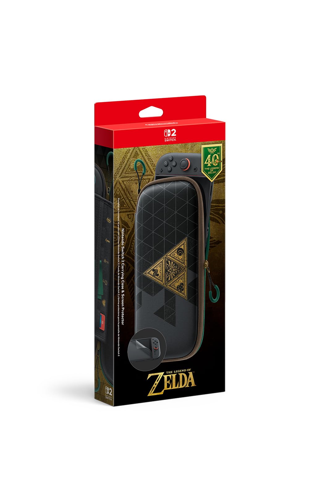 Amazon.com: Nintendo Switch™ 2 Carrying Case and Screen Protector