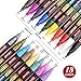 ZEYAR Premium Acrylic Paint Pen, Water Based, Extra Fine Point, 18 Colors, Odorless, Acid Free and Safe, Opaque Ink, Environmental Friendly, AP Certified