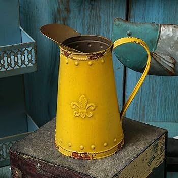 Amazon.com: APSOONSELL French Style Shabby Chic Vase Metal