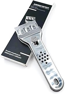 YiYFiT Glass & Ceramic Hob Scraper,Stainless Steel Non-Scratch Scraper Removal Scraper with 5 Blades Metal Stain Scraper for Range Cooker,Oven,Enamel,Floor,Glass Cleaning,with Carton Packing