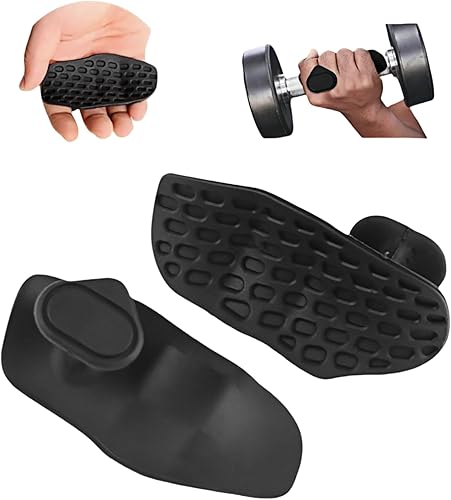 Agarres de entrenamiento antideslizantes, guantes de entrenamiento ergonómicos, agarres de levantamiento de pesas, para hombres y mujeres,