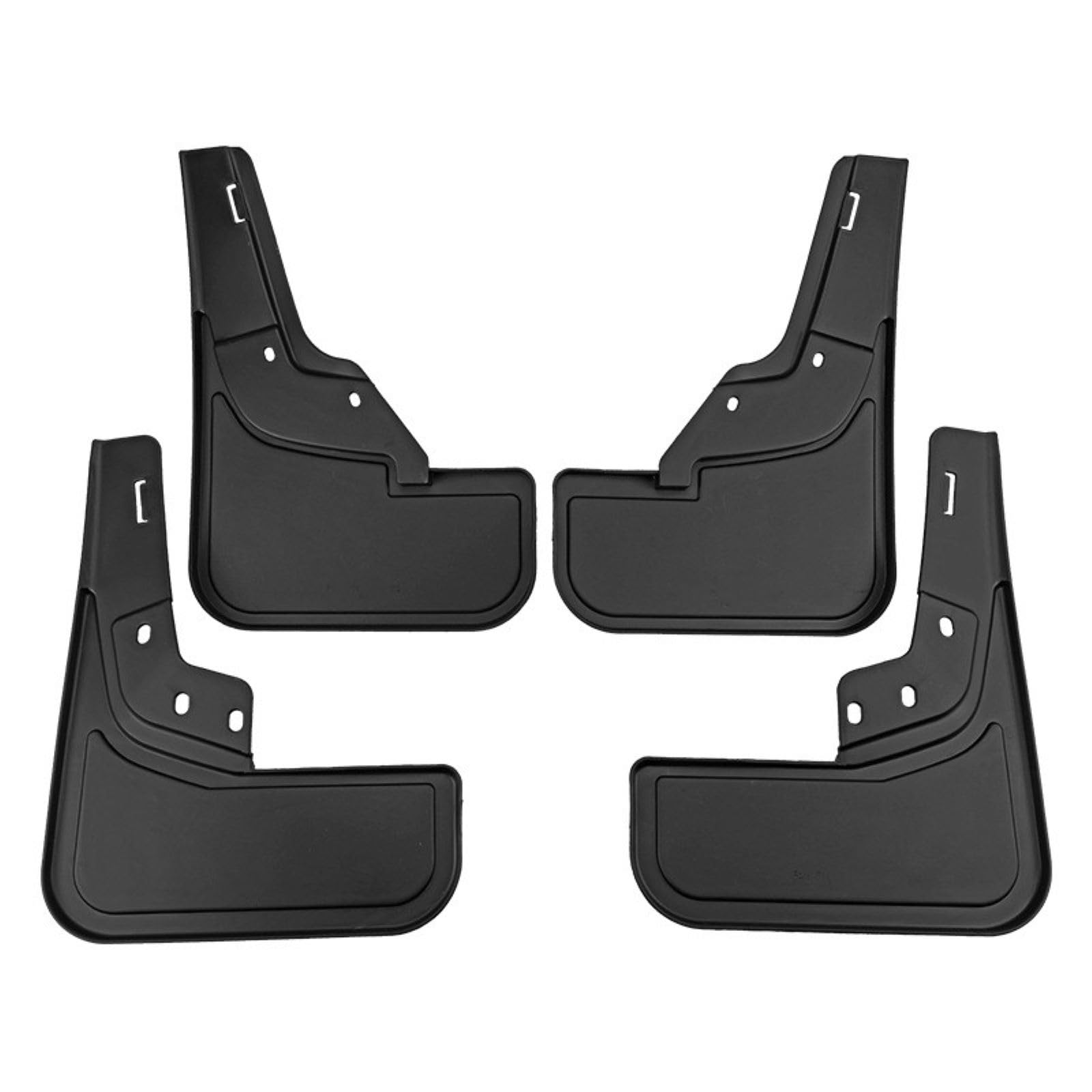 CDQSB 4 Pcs Car Mud Flaps for Ford F-150 Lightning 2021-, Front Rear Fenders Splashproof Splash Guards Mudflaps Protects Accessories