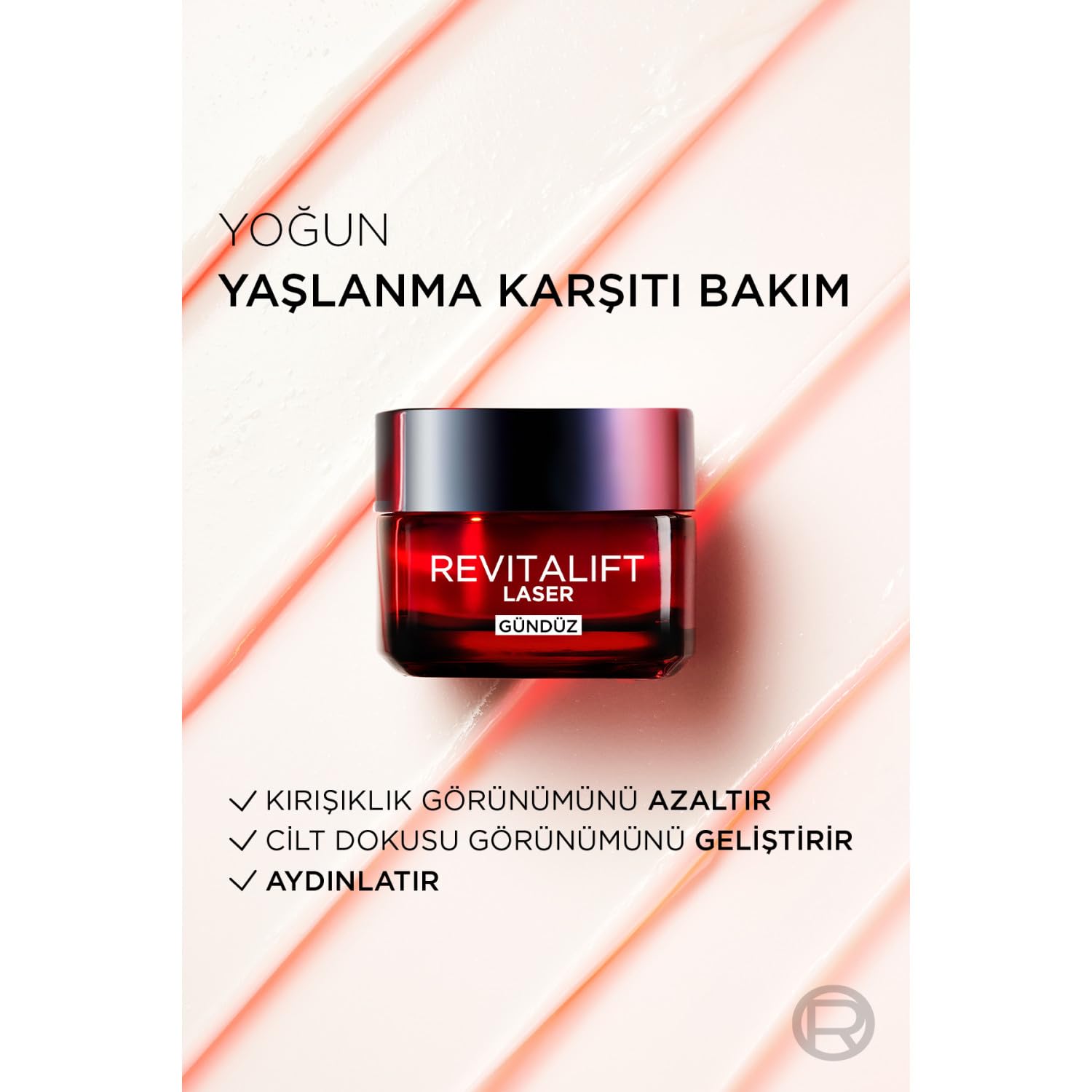 L'Oreal Paris Revitalift Lazer X3 Yoğun Yaşlanma Karşıtı Gündüz Bakım Kremi 50 ml