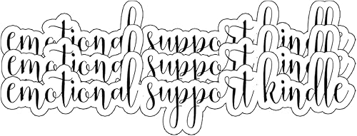 3 calcomanías de apoyo emocional para Kindle, calcomanías de libro, calcomanías para Kindle, ratón de biblioteca, calcomanía de Booktok, pegatina