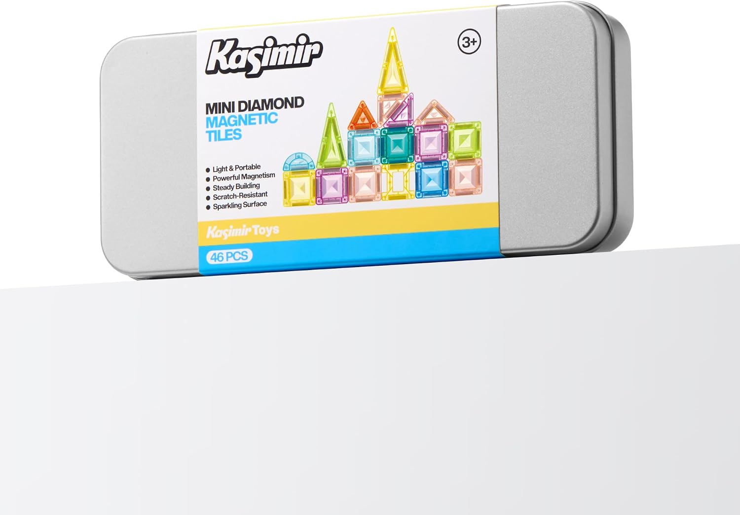 Kasimir 46 Pcs Mini Magnetic Tiles