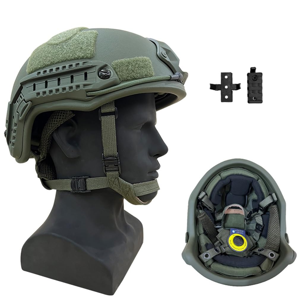 Amazon.co.jp: NIJ IIIA 3A FAST/MICH2000 防弾ヘルメット MICH