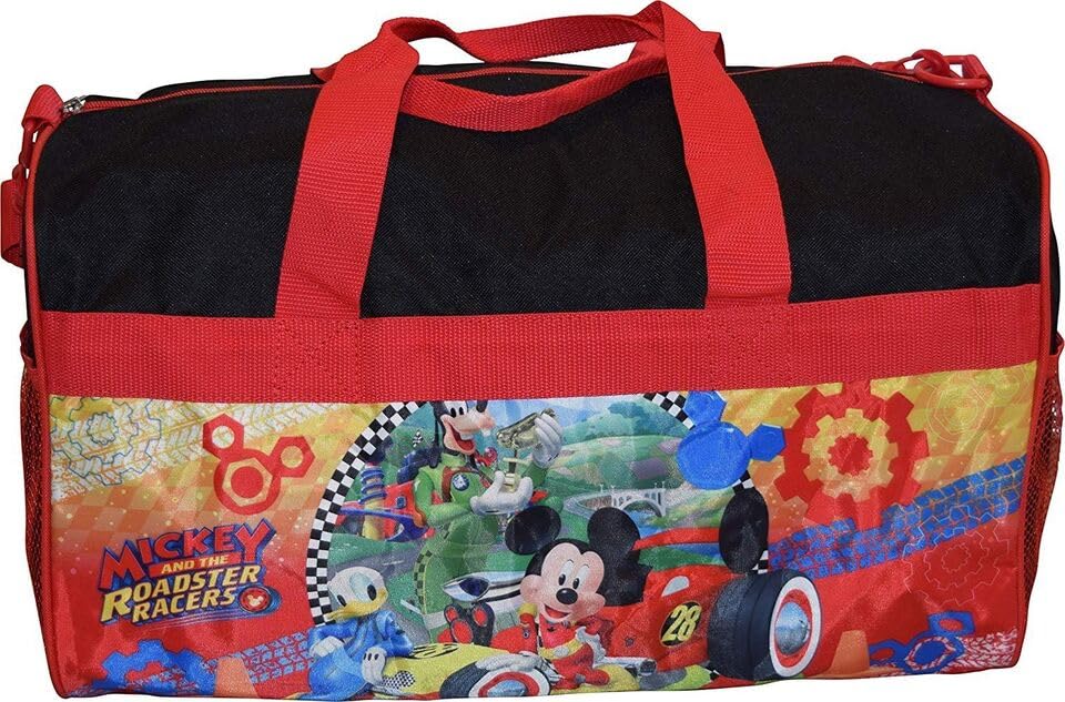 Ruz Mickey And The Roadster Racers 18"" Carry-On Duffel Bag, A128702