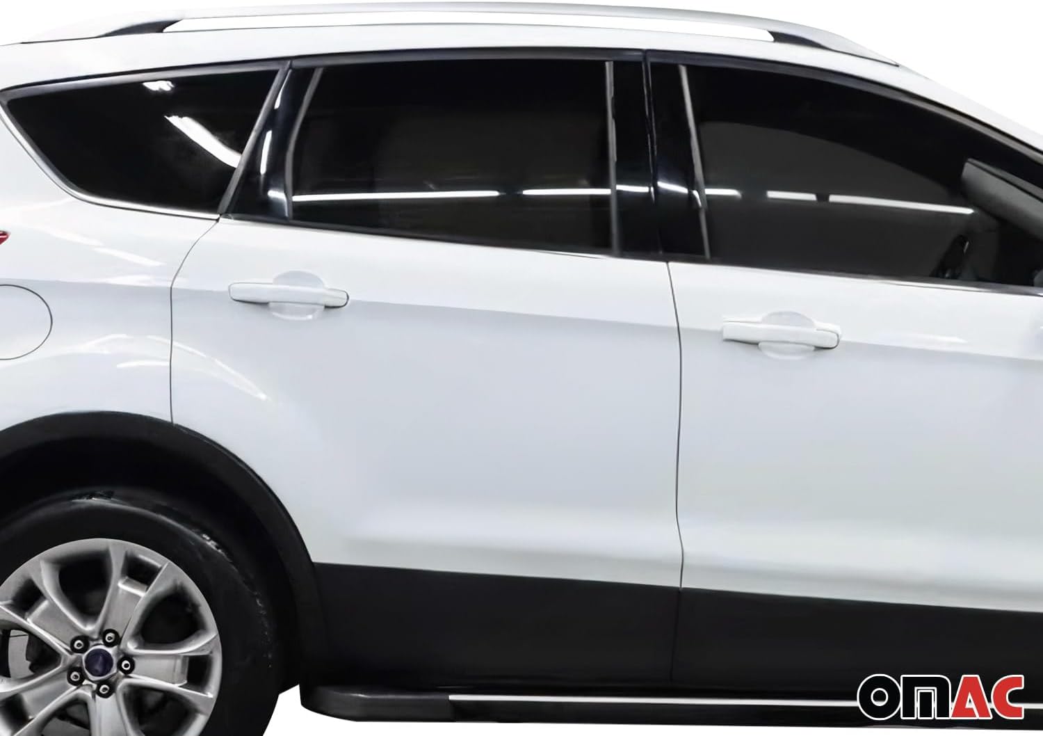 OMAC Original Aluminium Roof Rack Side Rail for Ford Escape 2013-2019 AMCV4J S550B12 AA57PN