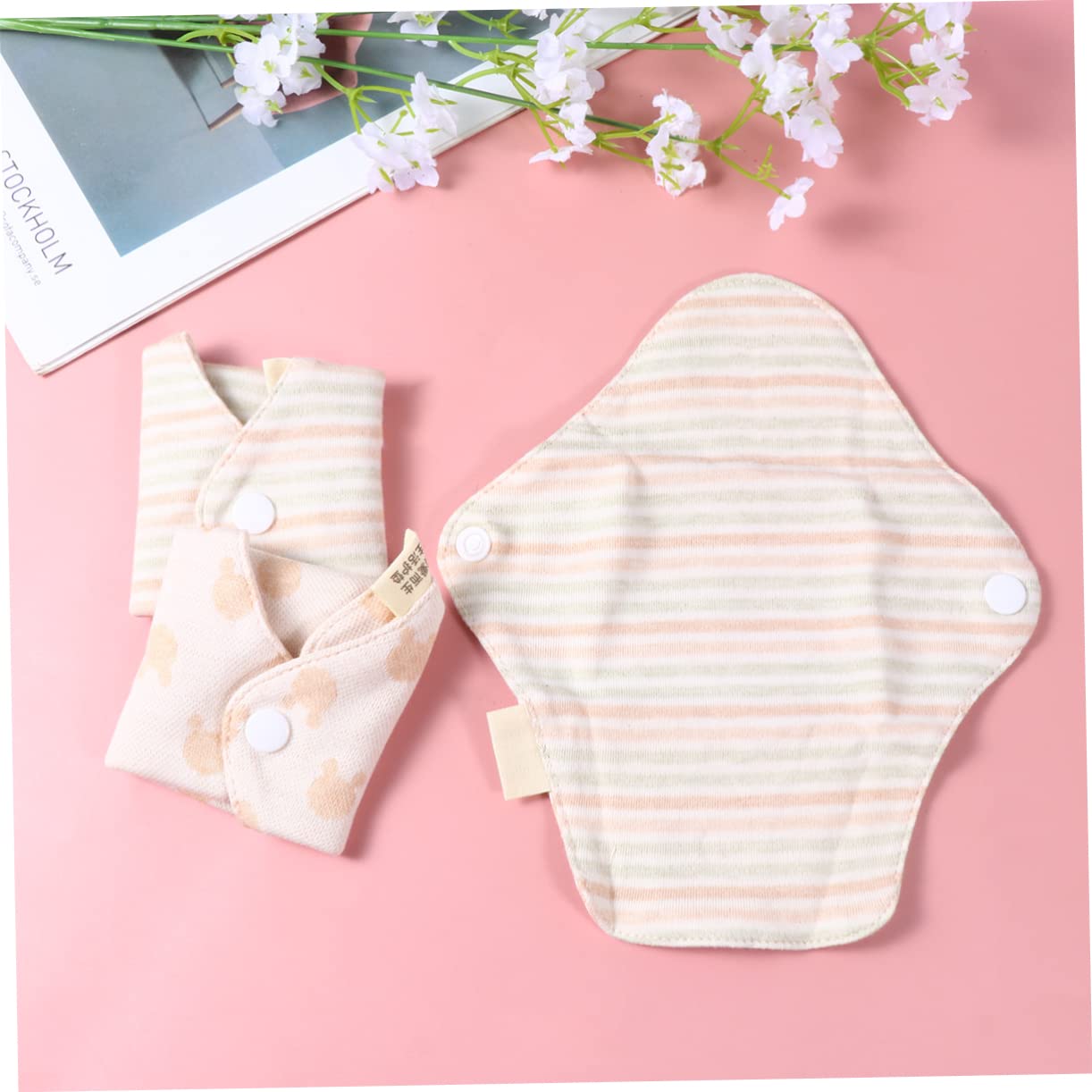15 Almohadillas Sanitarias Reutilizables Para El Ombligo Almohadillas Orgánicas Para Mujer De Tela Para Mujer Sanitarias Lavables Paño De Limpieza