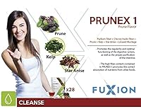 Vista 2 de FuXion Prunex 1, té de sabor desintoxicante para limpieza de colon, tiene un tránsito intestinal adecuado (Prunex 1, 28 palos)
