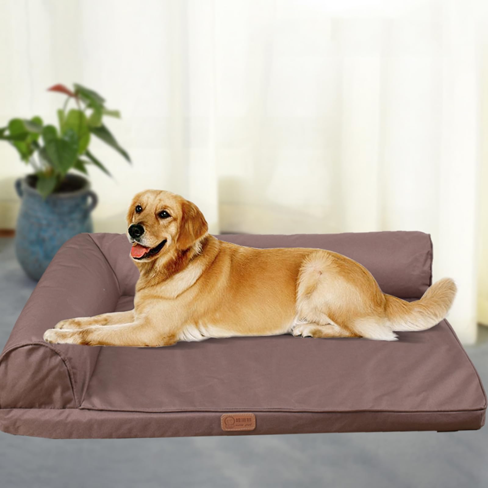 Amazon.co.jp: 超大型犬用ボルスタードッグベッド、整形外科ペット