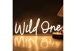 Wild One Neon Sign, Light up Your Celebrations with Safari Sparkle