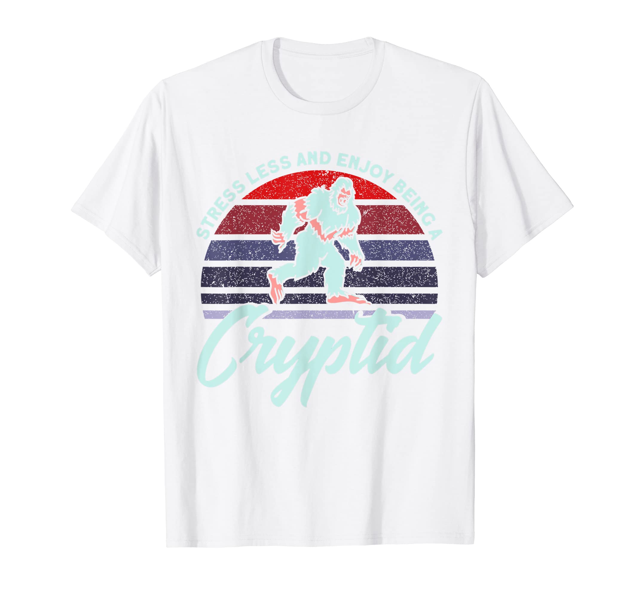 National Monster & Cryptid Society Mythical GiftsEnjoy Being A Cryptid Funny Cryptid Creature T-Shirt