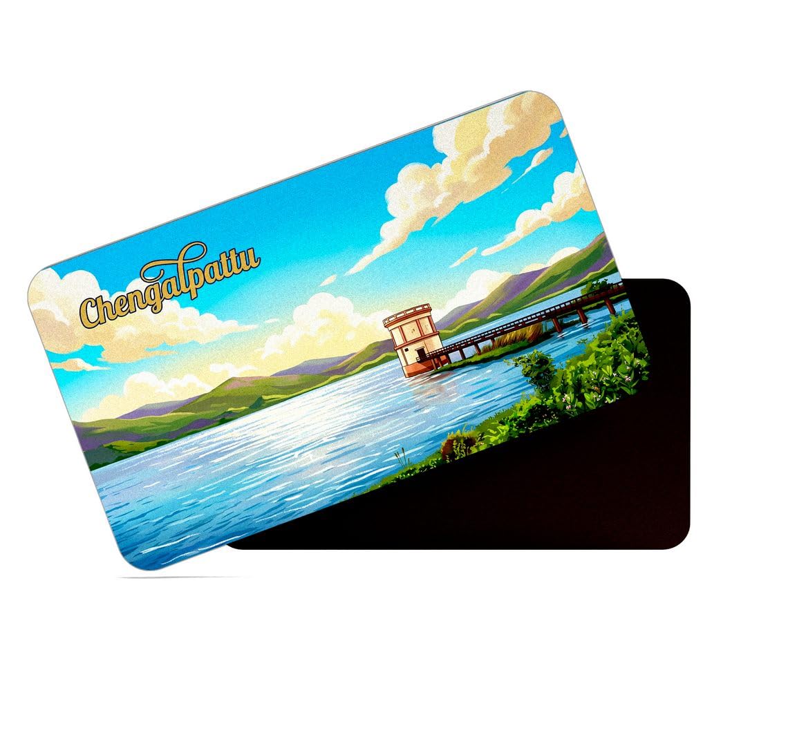 Kerala Beach Fridge Magnet - Dhcrafts -9 Kerala Beach Fridge Magnet - Dhcrafts -9