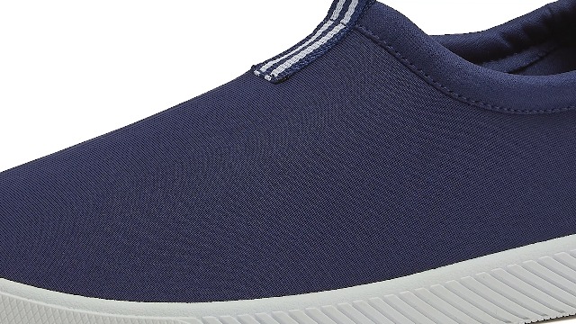 Lands\' End Mens Size 12 Navy Blue Slip On Quick Dry Neoprene Aqua Water Shoes Amazon.com | Lands main image 2