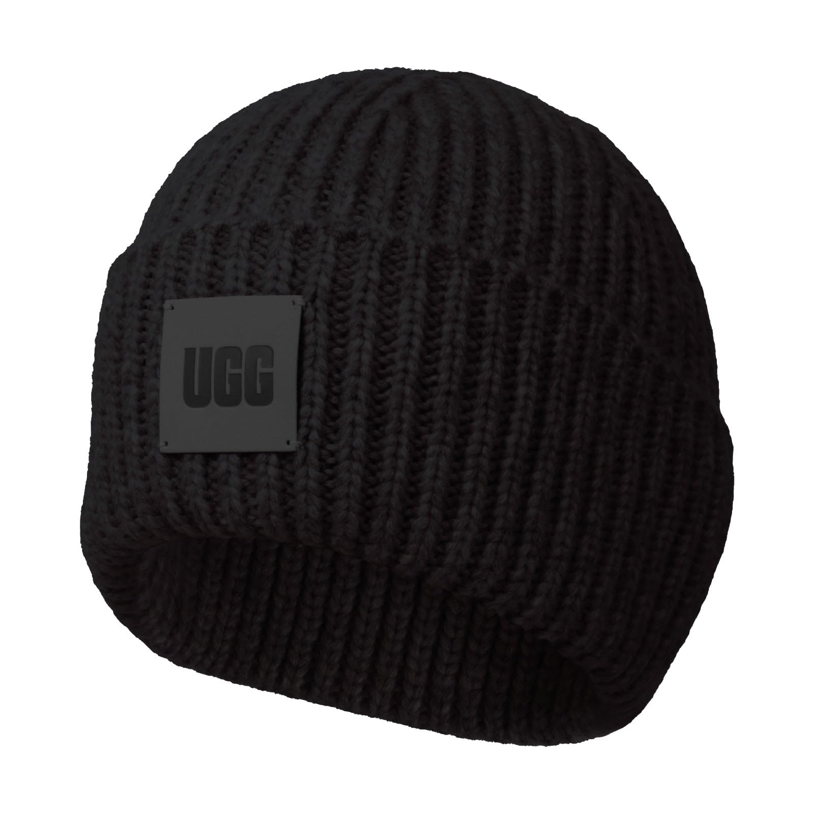 UGG Men's Chunky Rib Beanie, Black, One Size