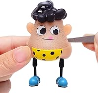 Vista 14 de Angel's Wonderland Juguetes Antiestrés de Recogida de Espinillas Saltarinas en Color Negro como Regalos para el Día de San Valentín, Favores