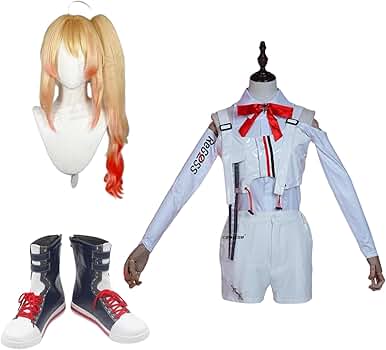ホロライブ　音乃瀬奏 コスプレ　フルセット ウィッグ 衣装 ヘアピン Amazon.co.jp: 【 comicoBB 】VTuber ReGLOSS 音乃瀬奏 コスプレ衣装