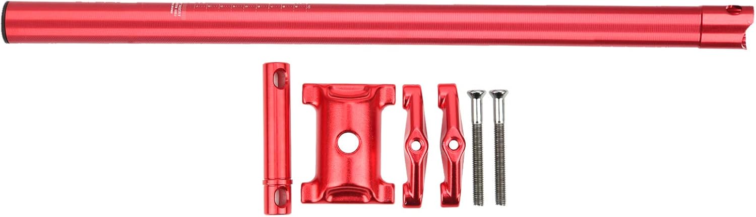 Aluminum Alloy Seatpost, Folding Road Mountain Bike Seat Post, 33.9mm Diameter, Lightweight & Durable, Adjustable Height, for City Riders, Commuters, Adventure Riders, and Outdoor Enthusiasts
