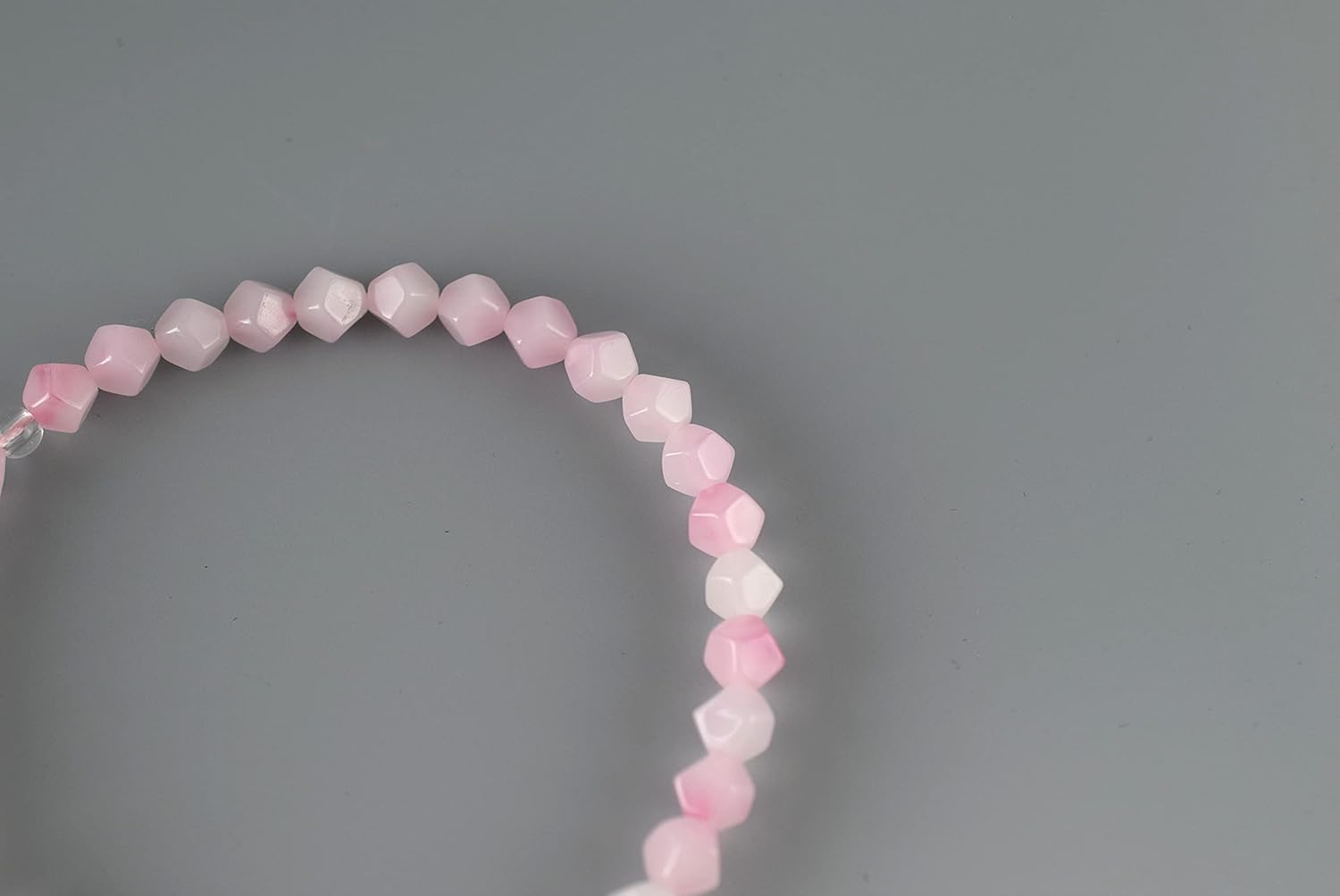 KYOTO ASAHIYA Japanese Pink Plastic Juzu Prayer beads Large Buddhist Rosary Mala Beads for Adult Women Gifts for Mom Mother's day Gift
