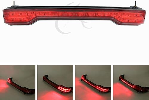 Miniatura 9 de TCMT King Tour Pack Portaequipajes de moto, diseñado para modelos Harley Davidson Touring 2014-2020