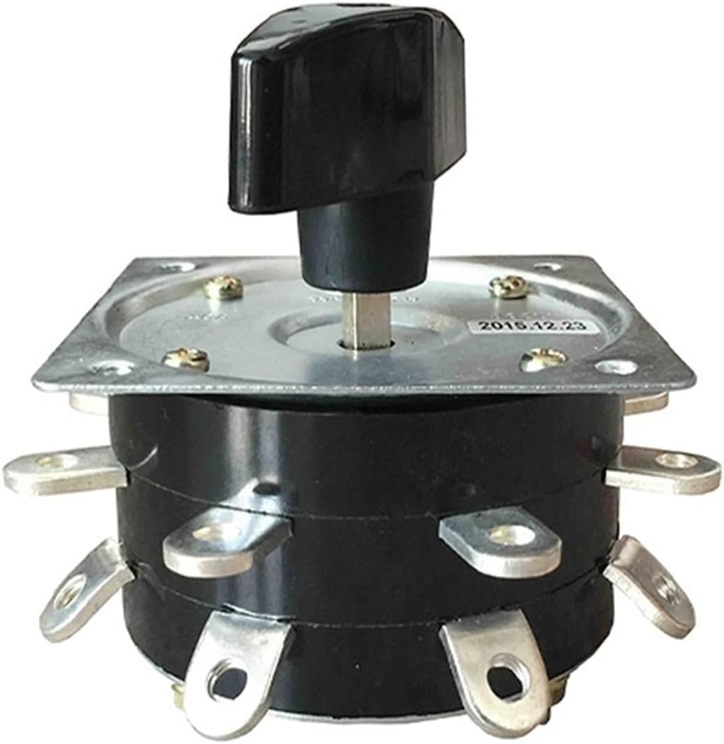 KDH-25/2 * 8 Welding Machine Rotary Switch Eight Positions 2 Levels 16 Brass Pins 25A Welder Changeover Selector