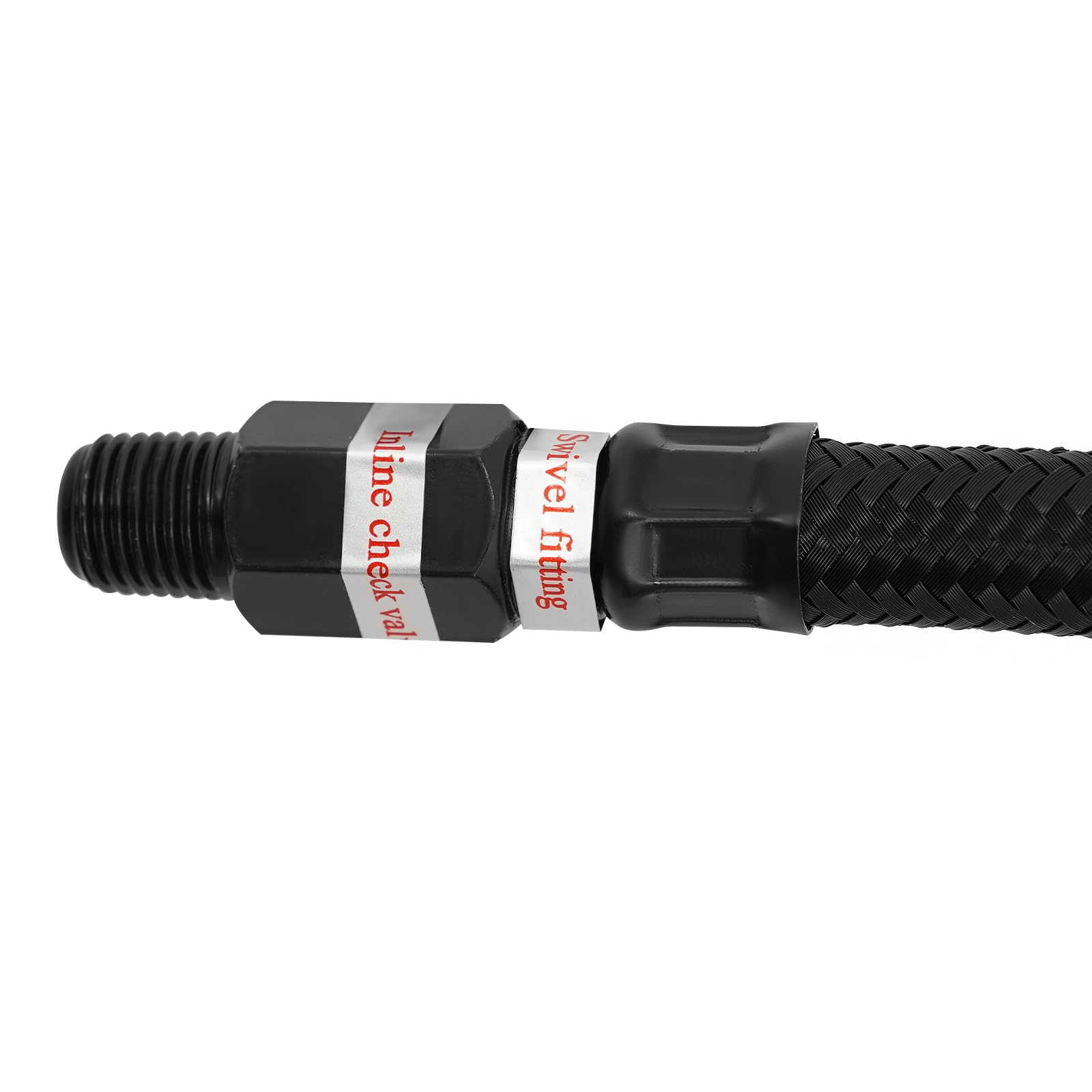 HANGKAI Sprężarka samochodowa 12 V 200 PSI sprężarka powietrza 1,75 CFM zawór zwrotny ochrona cieplna do pompowania opon samochodowych 1,8 m wąż powietrza z gwintem głowicy powietrznej: 1/4NPT pompa