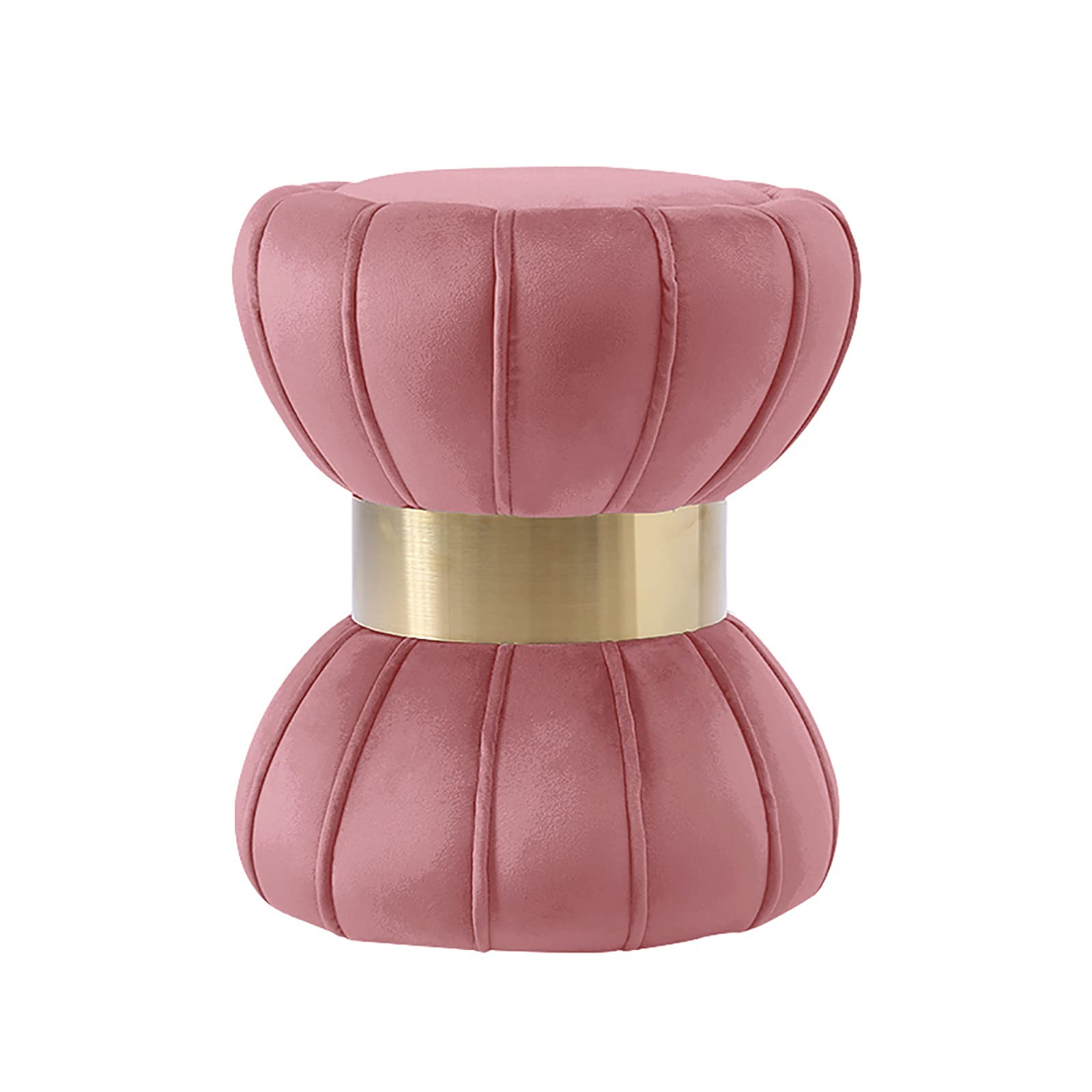 Tabouret velours rose foncé une touche de douceur dans la chambre