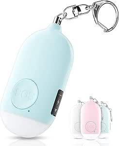 Personal Alarm Aranticy 130db Siren Song Sos Emergency Alarm Keychain Safesound Keyring Loud Panic Rape Attack Self Defense Safty Security Alarm For Kids Women Elderly Disabled Two Way Activate - View #7