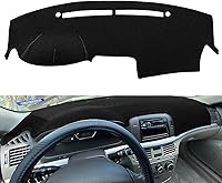 Vista 1 de Cubierta de salpicadero personalizada para Hyundai Sonata 2006 2007 2008, protector de alfombra (negro) F168