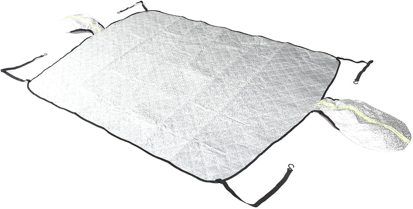 Windshield Snow Cover Compatible with Lamborghini Urus 2018-2023, Car Snow Cover, Front Windshield Sunshade, Exterior Windscreen Sun Shade, UV-Rays Sun Snow Frost Protector, 4-Layer Windshield Cover
