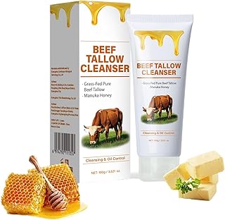 Tallow Face Wash, limpiador facial hidratante...