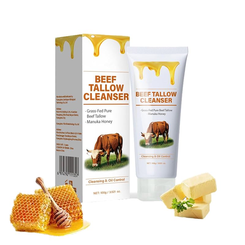 Limpador facial com sebo bovino TUOSHITONG, 100 g